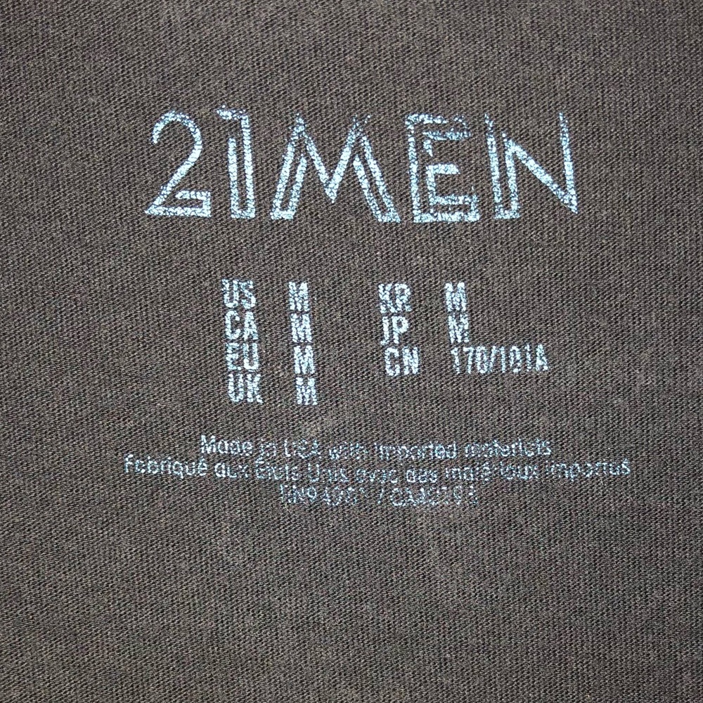 21 Men Tank Top - Picture 2 of 3